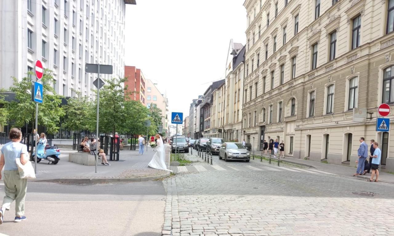Apartamento La Boheme - The Magic Of Riga & Free Parking Exterior foto